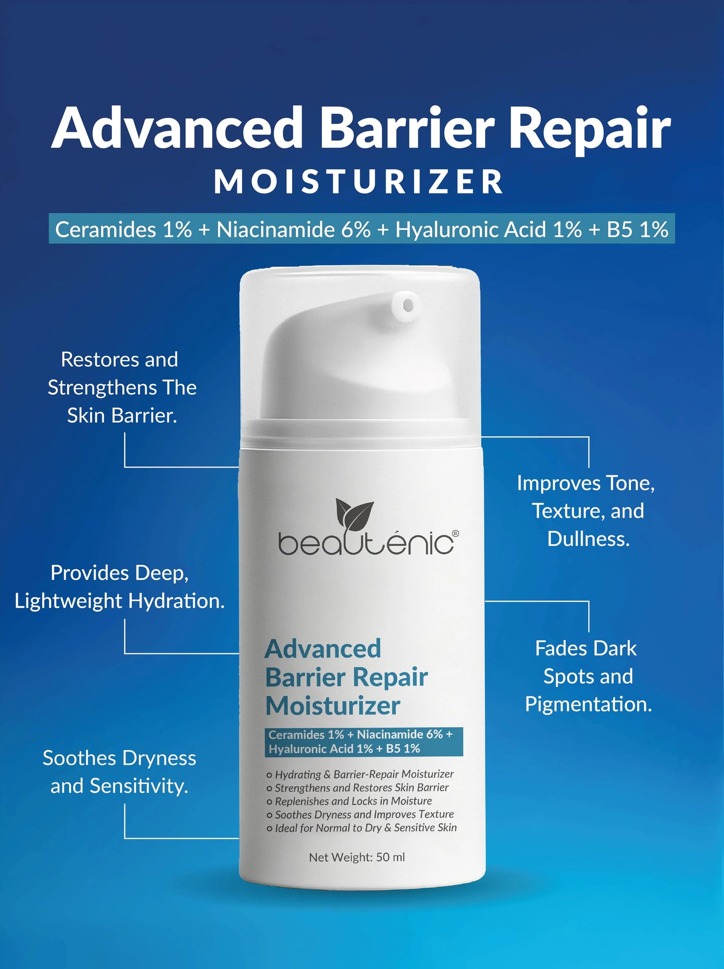 Beautenic - Advanced Barrier Repair Moisturizer