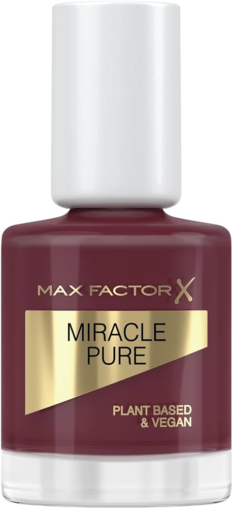 Max Factor Miracle Pure Nail Polish 12 Ml Regal Garnet Iv