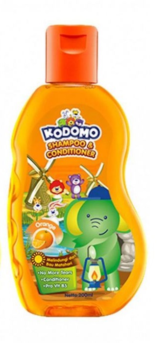 Kodomo - Shampoo & Conditioner Orange - 200Ml