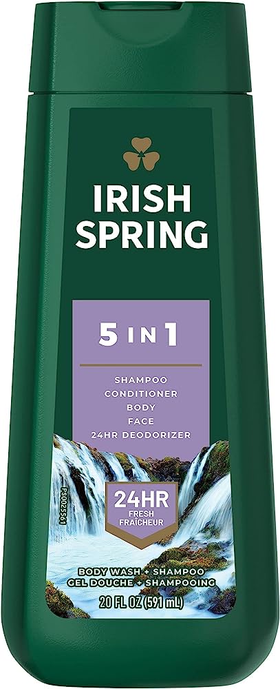 Irish Spring Body Wash 5In1 20Oz/591Ml