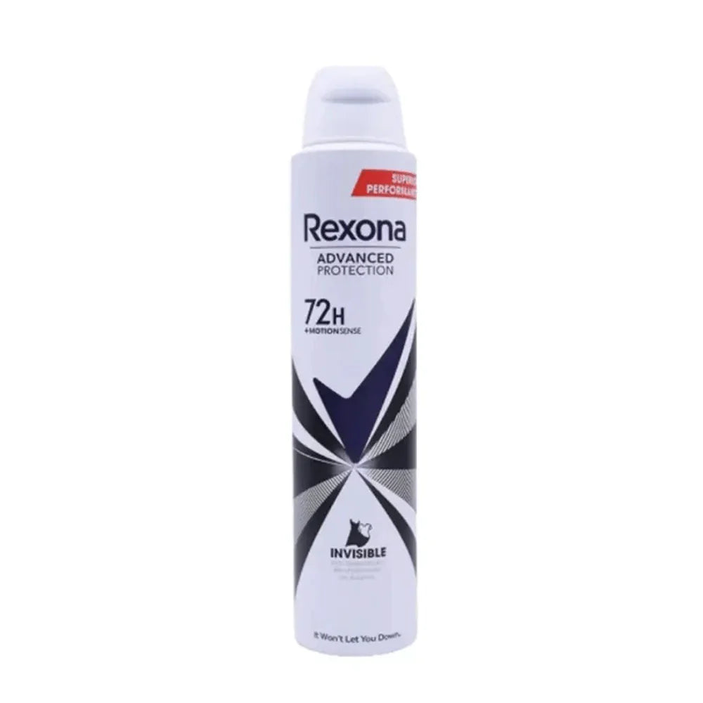 Rexona Deodorant Spray For Women Invisible - 200ml - Argentina