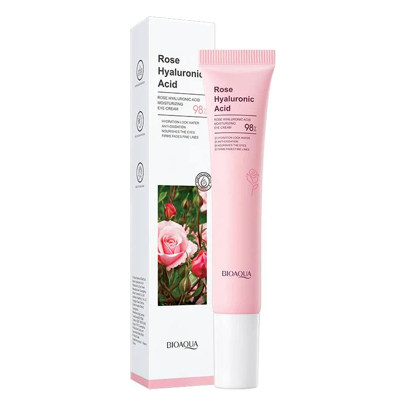 Bioaqua Rose Hyaluronic Acid Moisturising Eye Cream 20G