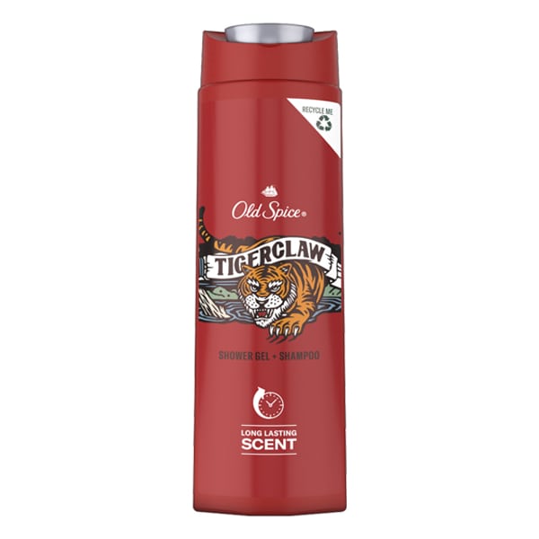 Old Spice - Shower Gel 3 in 1 Tiger Claw 400Ml