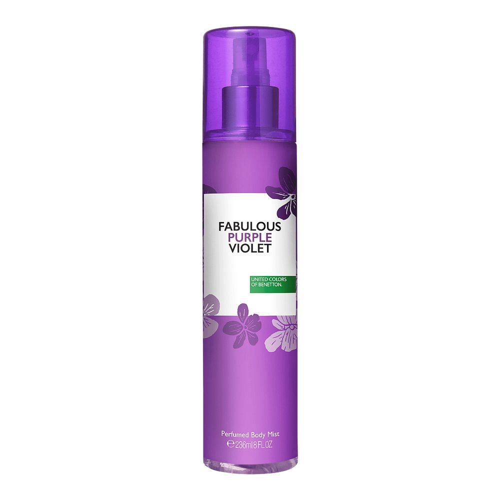 Benetton Body Mist Perfect Purple Violet 236Ml