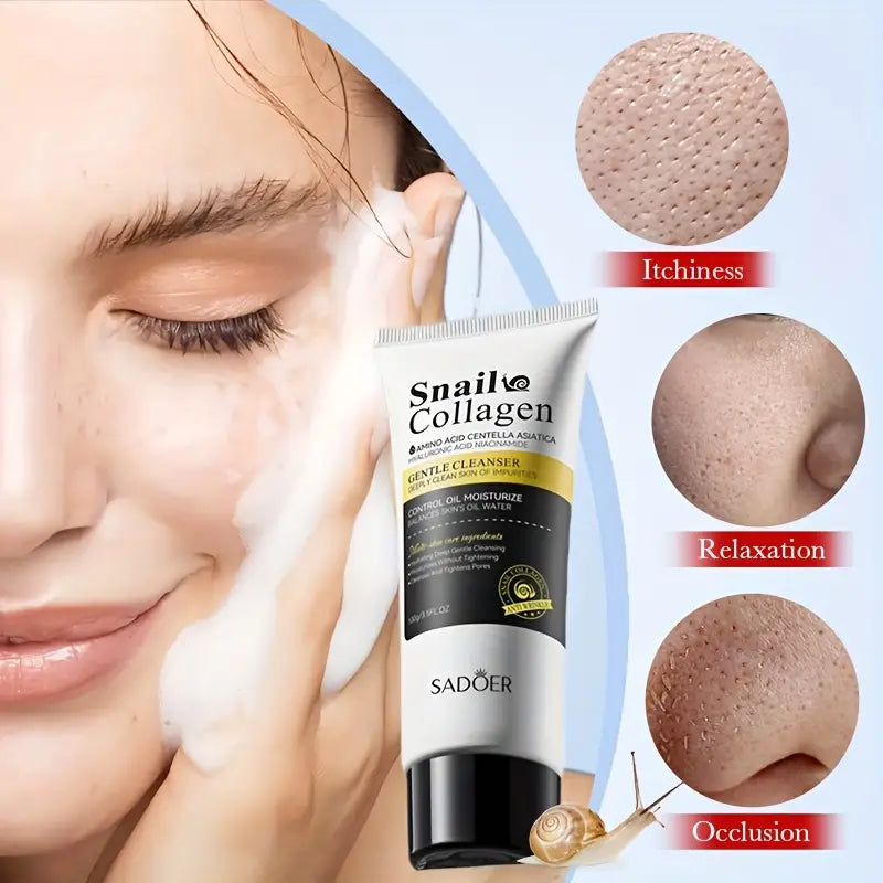 Sadoer Snail Collagen Gentle Cleanser 100G