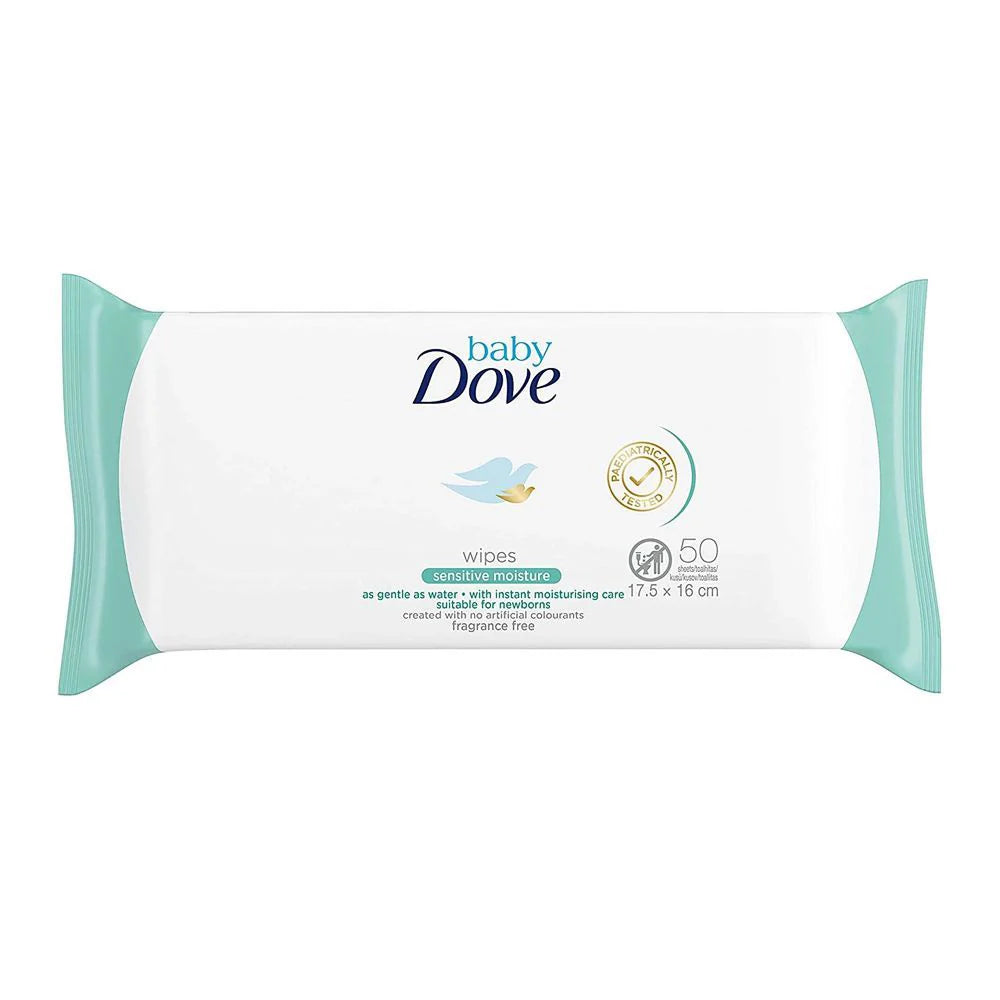 Dove Baby Wipes Sensitive Moisture 50'S
