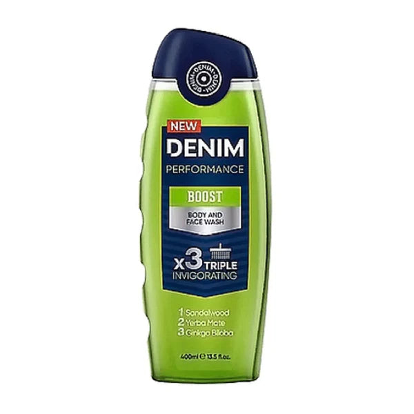 Denim - Body And Face Wash Boost 400Ml