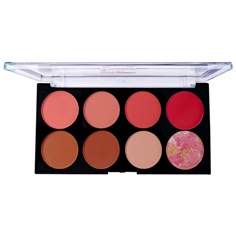 Glamorous Face - 8 Color Ultra Blush On Palette