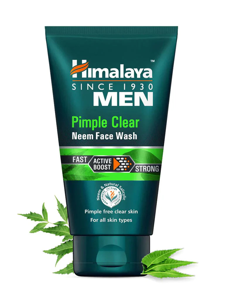 Himalaya - Pimple Clear Neem Mens Face Wash - 100Ml