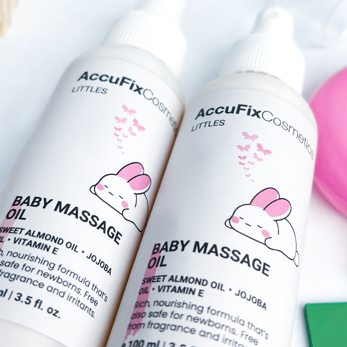 AccuFix's Almond and jojoba oil for babies