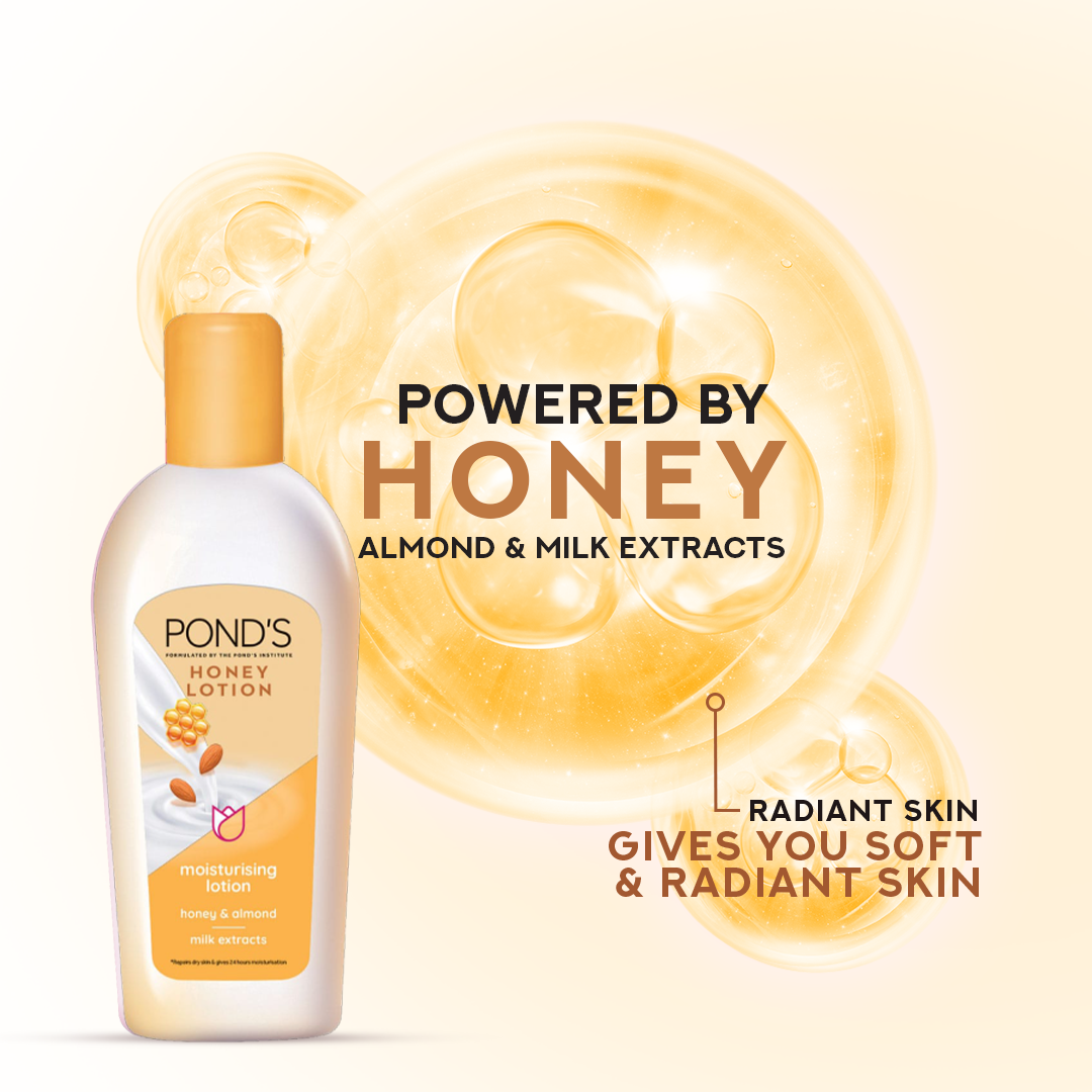 Ponds lotion Honey and Almond 100Ml