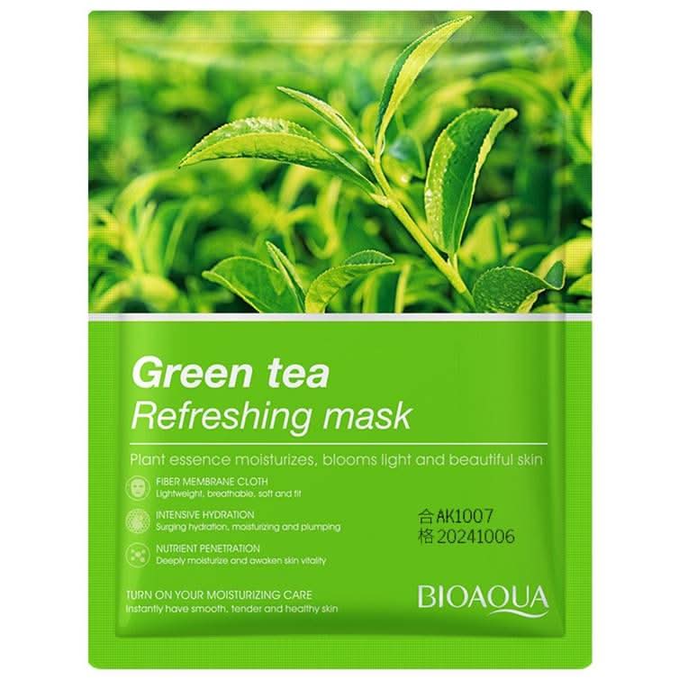 Bioaqua Green Tea Refreshing Mask 25G - 1 PC