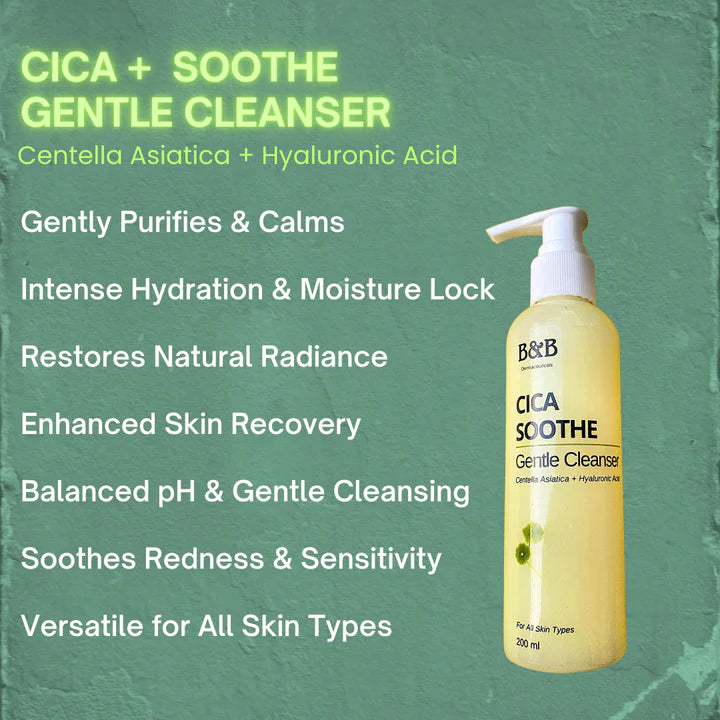 B&B Derma - Cica+ Soothe Gentle Cleanser