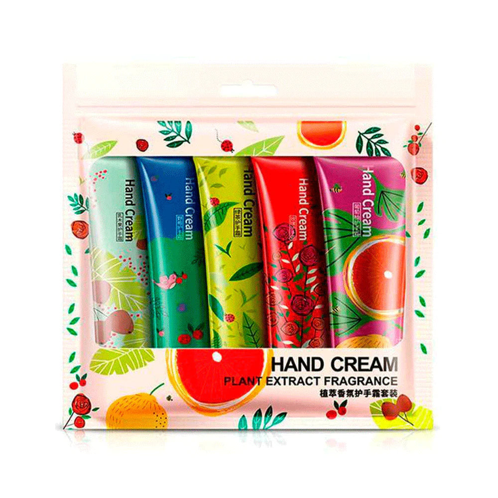 Bioaqua Plant Fragrance Hand Cream Set 5Pc