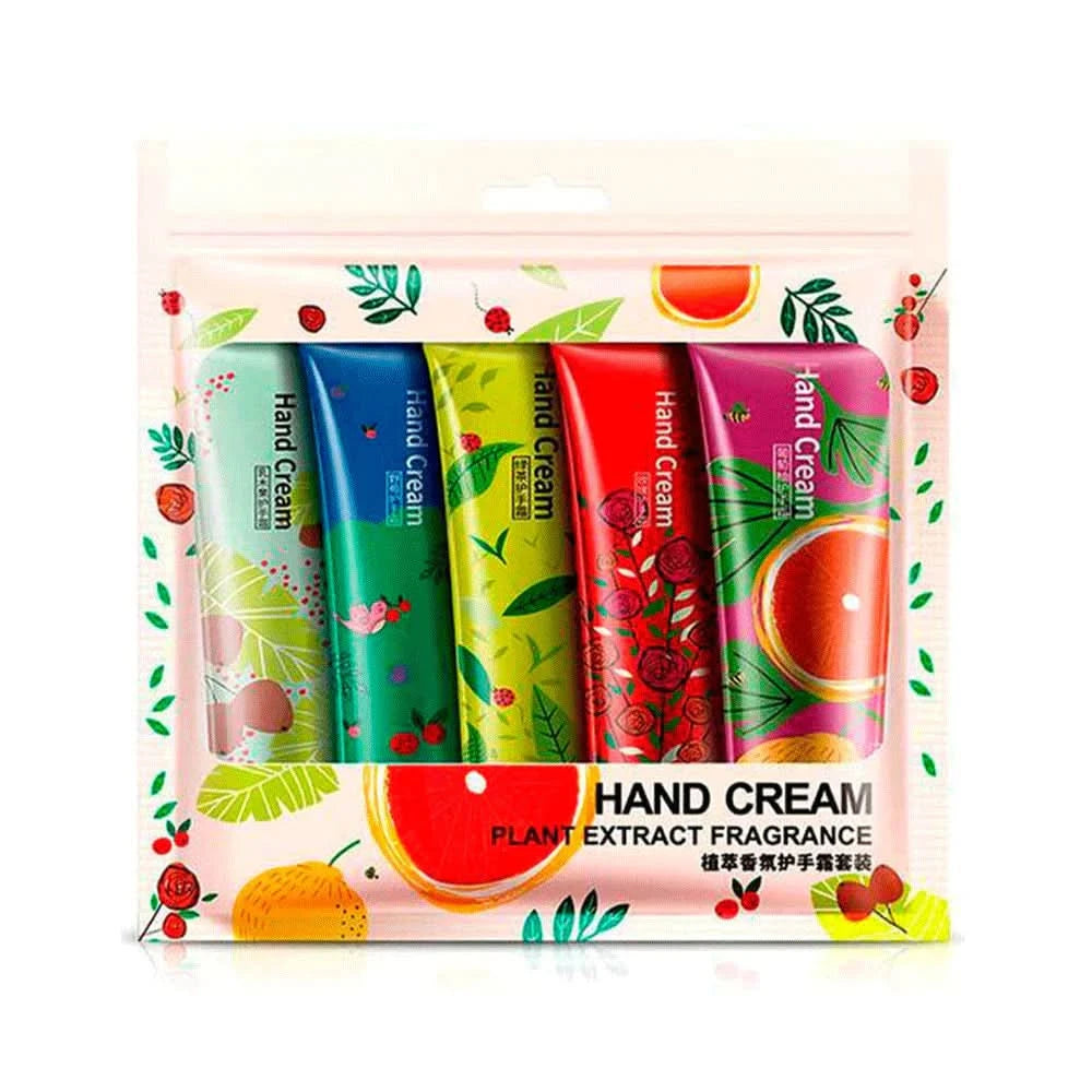 Bioaqua Plant Fragrance Hand Cream Set 5Pc
