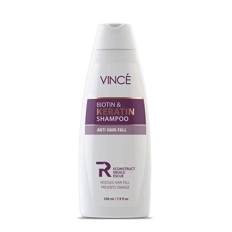 Vince - Biotin & Keratin Shampoo - 230Ml
