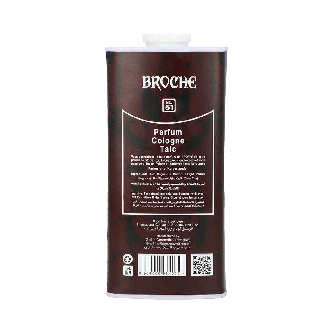 Broche - 51 Talcum Powder