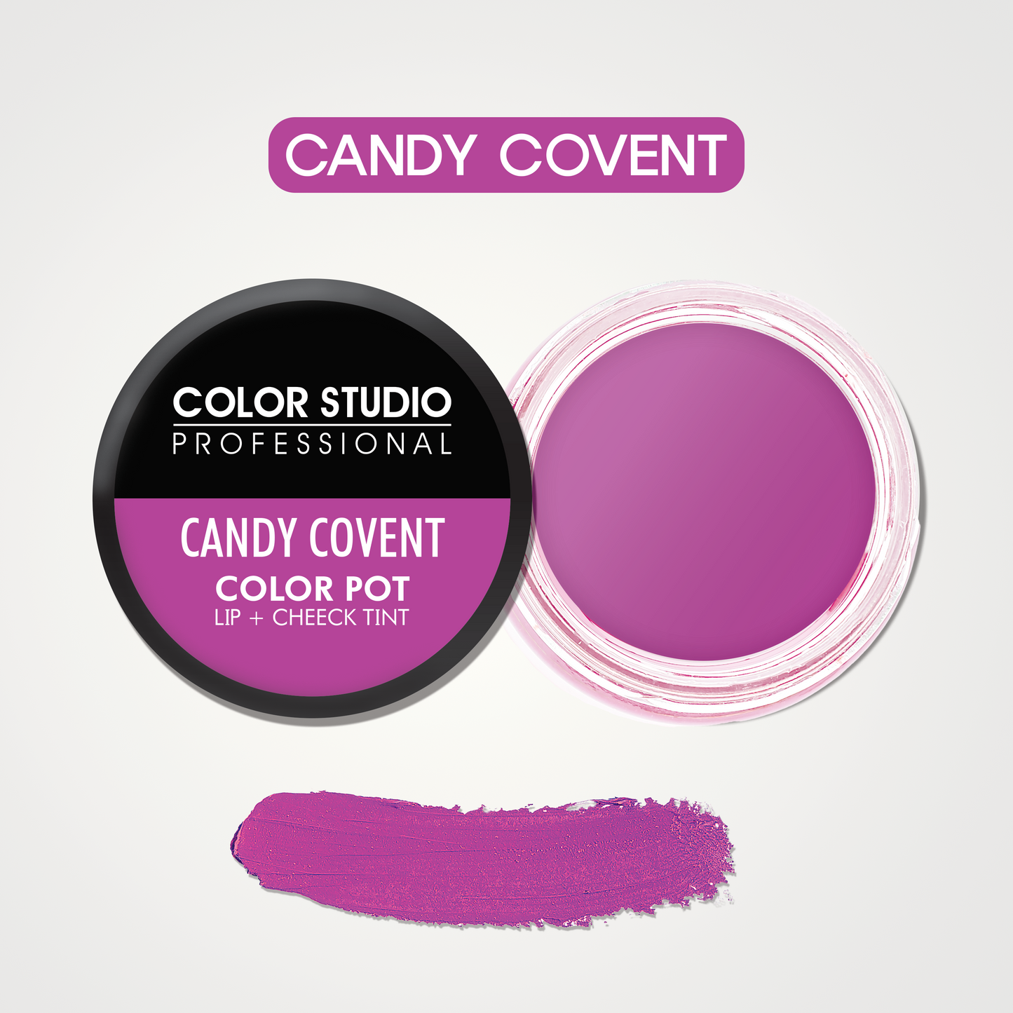 Color Studio - Color Pot Lip & Cheek Tint - Candy Covent