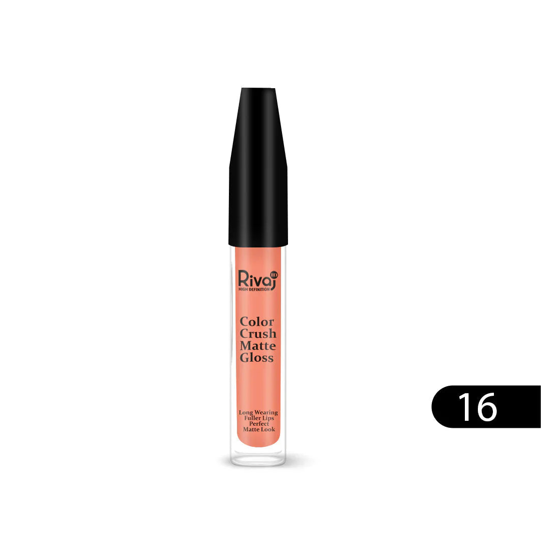 Rivaj - Color Crush Matte Lip Gloss
