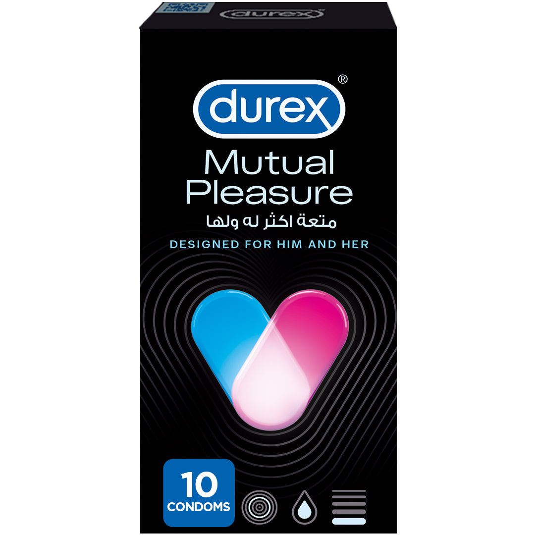 Durex Mutual Pleasure Condoms 10 Pieces