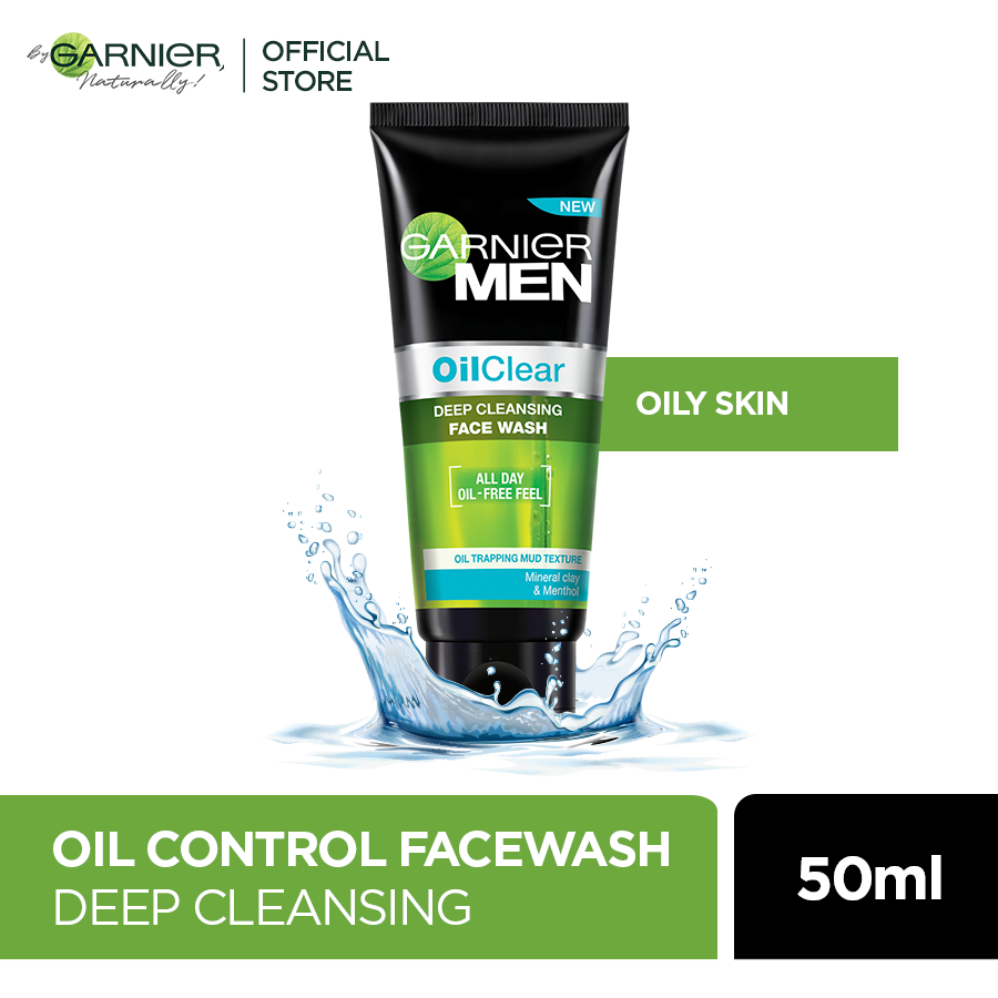 Garnier Men Oil Clear Face Wash 50 Ml
