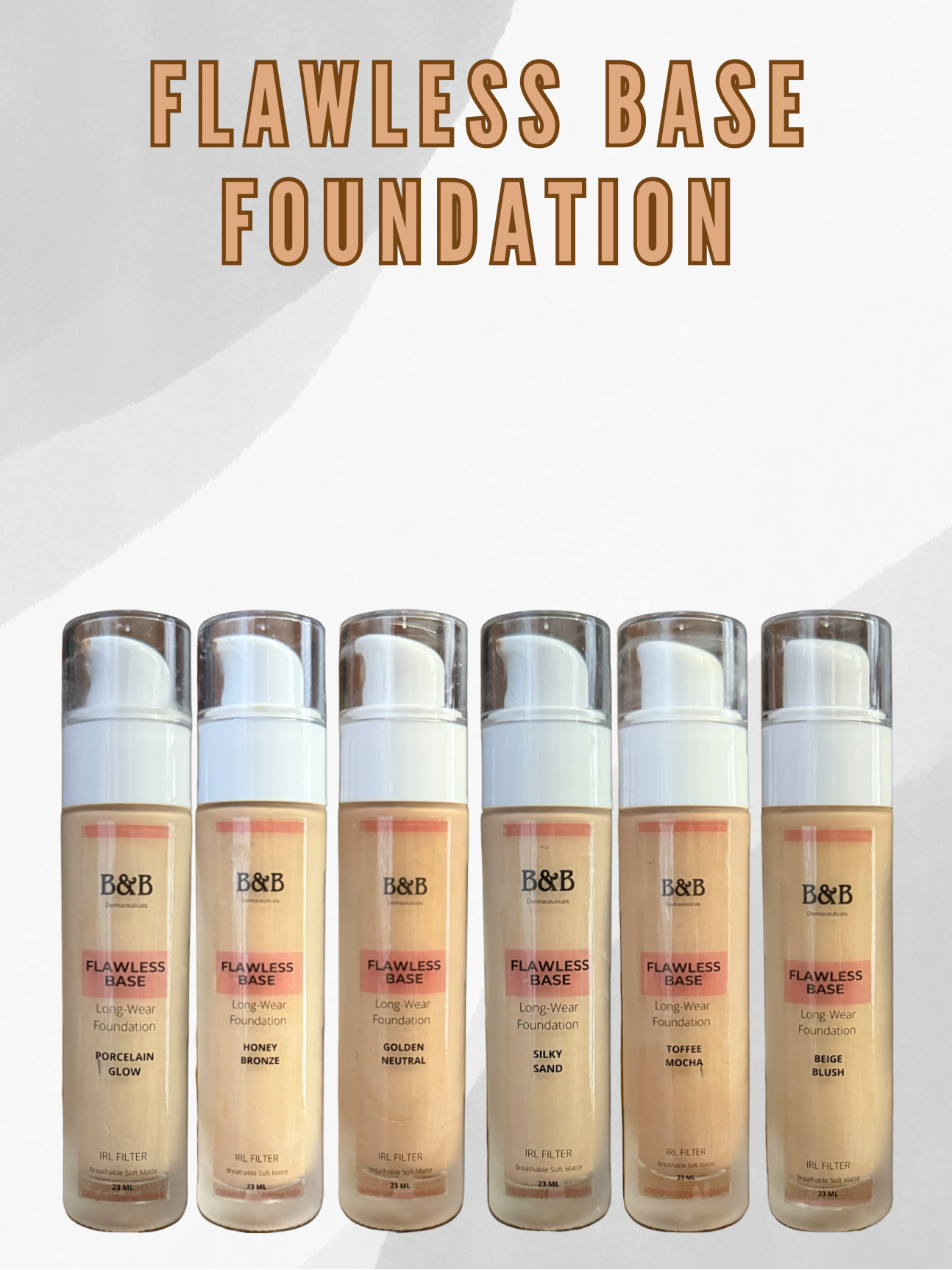 B&B Derma - Make Up Foundation - Guide