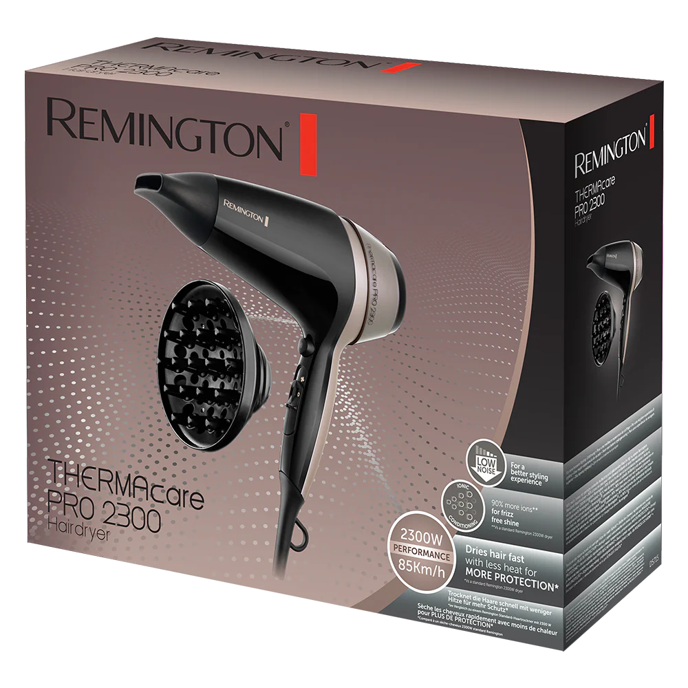 Remington Therma Care Pro 2300 Hair Dryer Model No.D5715 E51