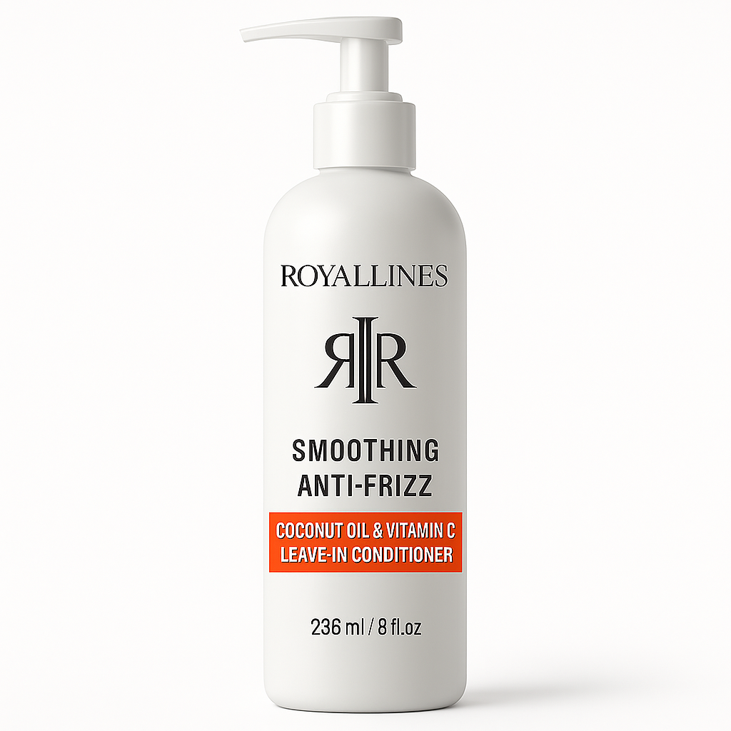 Royallines - Smoothing Anti frizz Coconut Oil Vitamin C Leave In Conditioner 236ml