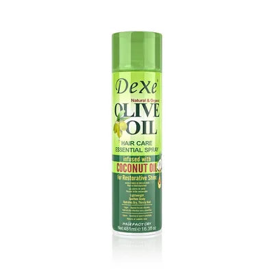 Dexe - Hair Care Essential Spray Olive Oil With Coconut Oil 481Ml
