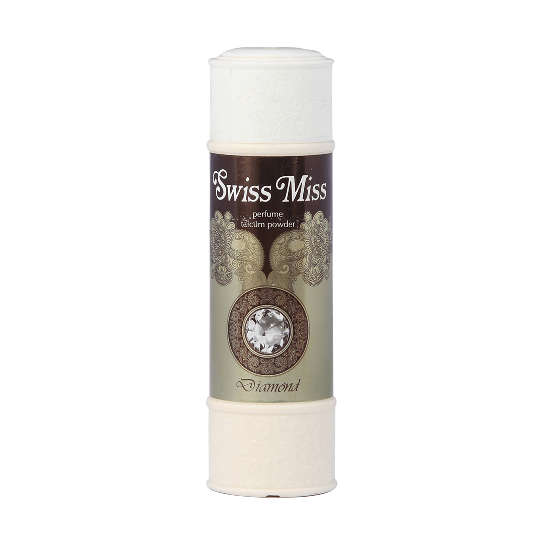 Swiss Miss - Diamond Perfumed Talcum Powder 120gm
