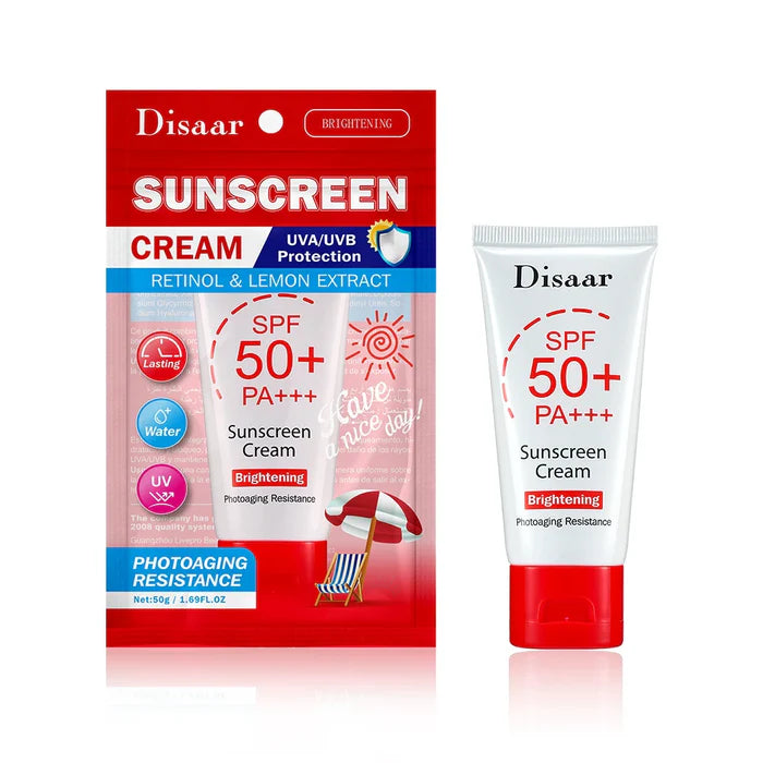 Disaar Sunscreen Uv-Protection Spf 50 Pa+ 50G