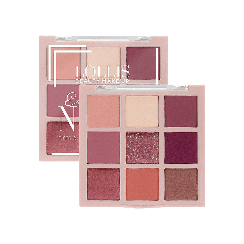 Lollis - Emotion Nude Eyes & Cheeks Blush Palette