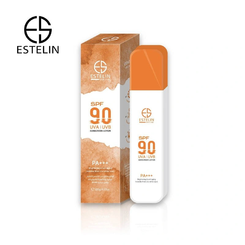 Estelin - Brightening & Anti-aging Sunscreen Lotion SPF90 PA+++ 120g