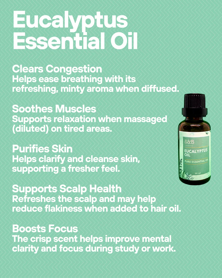 B&B Derma - Eucalyptus Essential Oil