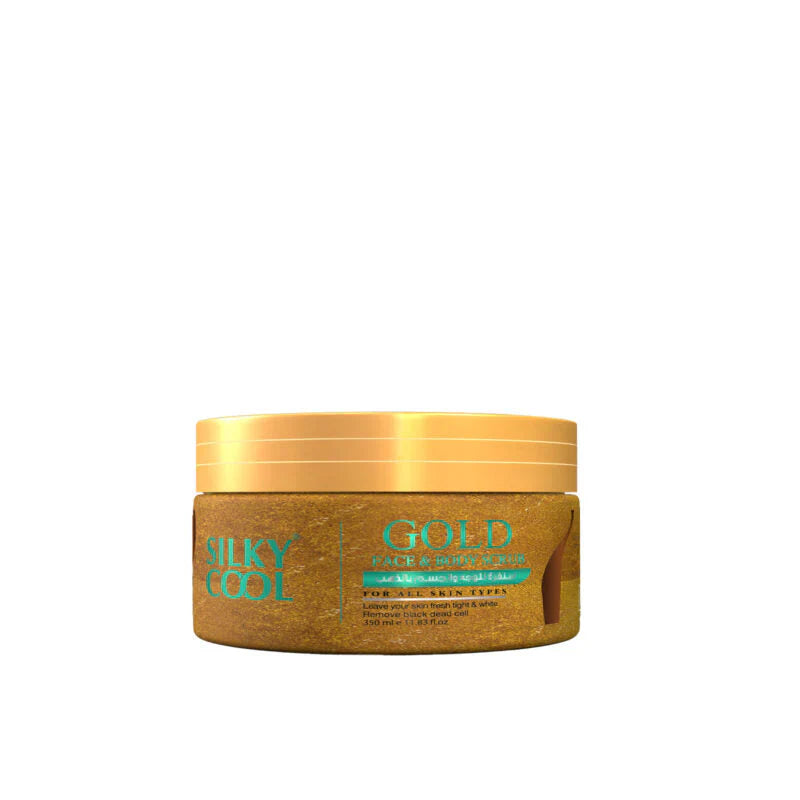 Silky Cool - Face & Body Scrub Gold
