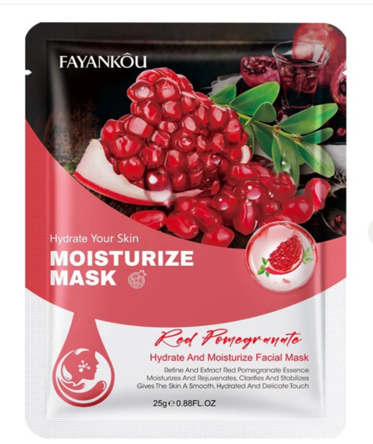 Fayankou Red Pomegranate Moisturize Mask 25G