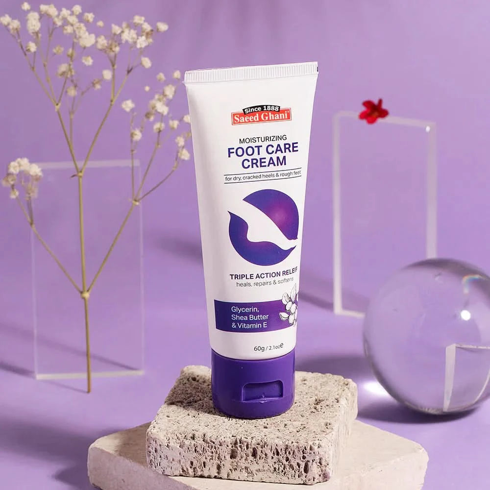 Saeed Ghani - Moisturising Foot Care Cream - 60Ml