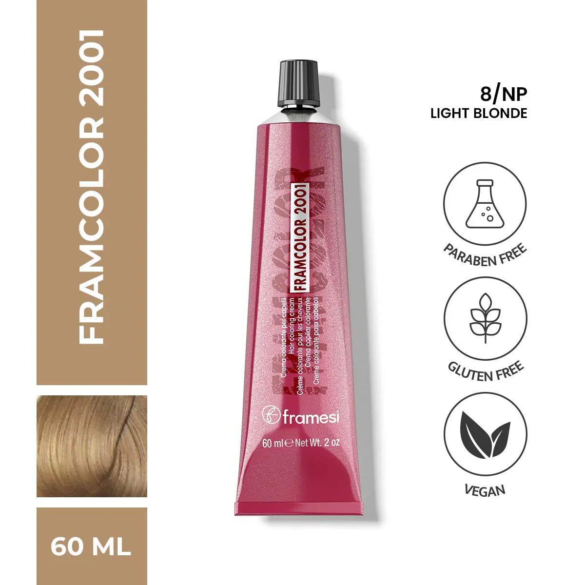 Framesi - FramColor 2001 - 8/NP Light Blonde