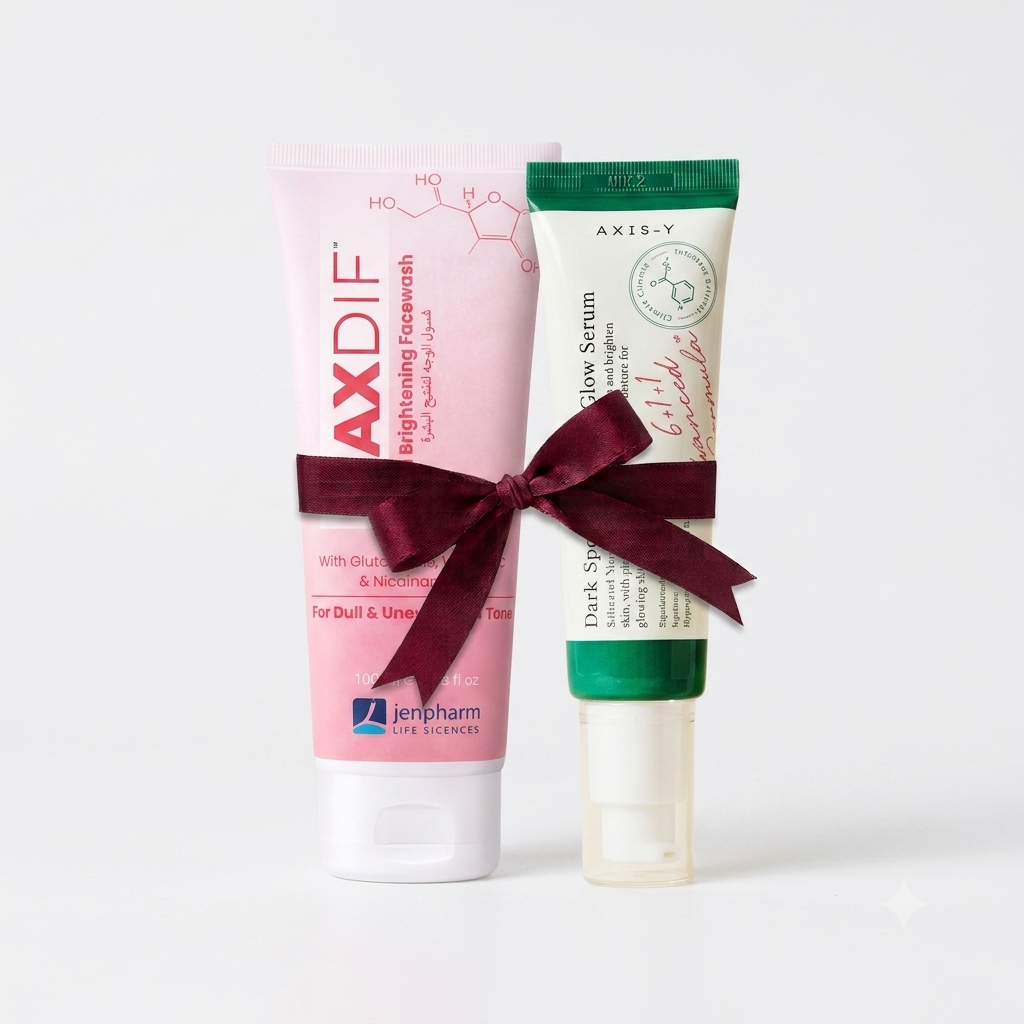 Bundle - Jenpharm Gel Face Wash + Axis-Y Glow Serum
