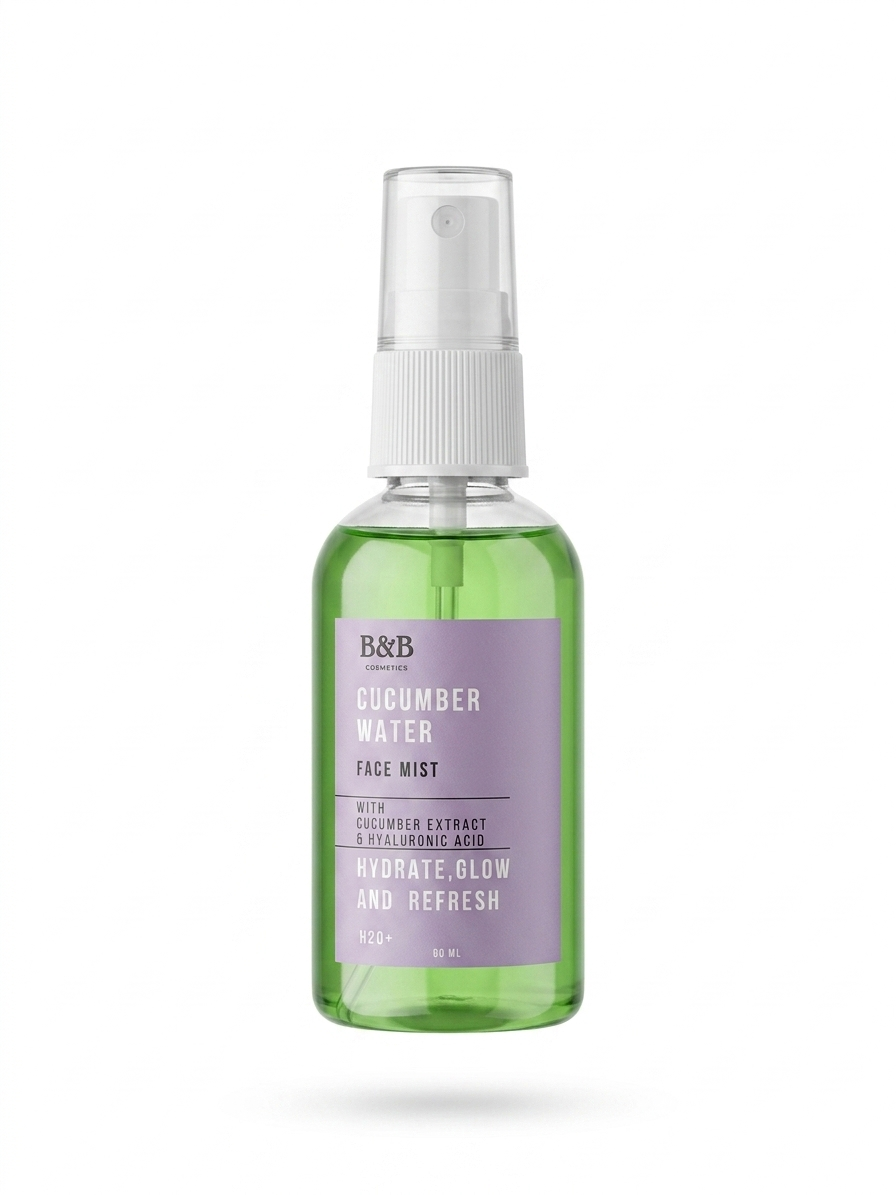 B&B Derma - Cucumber Water Face Mist On-The-Go (50 Ml)