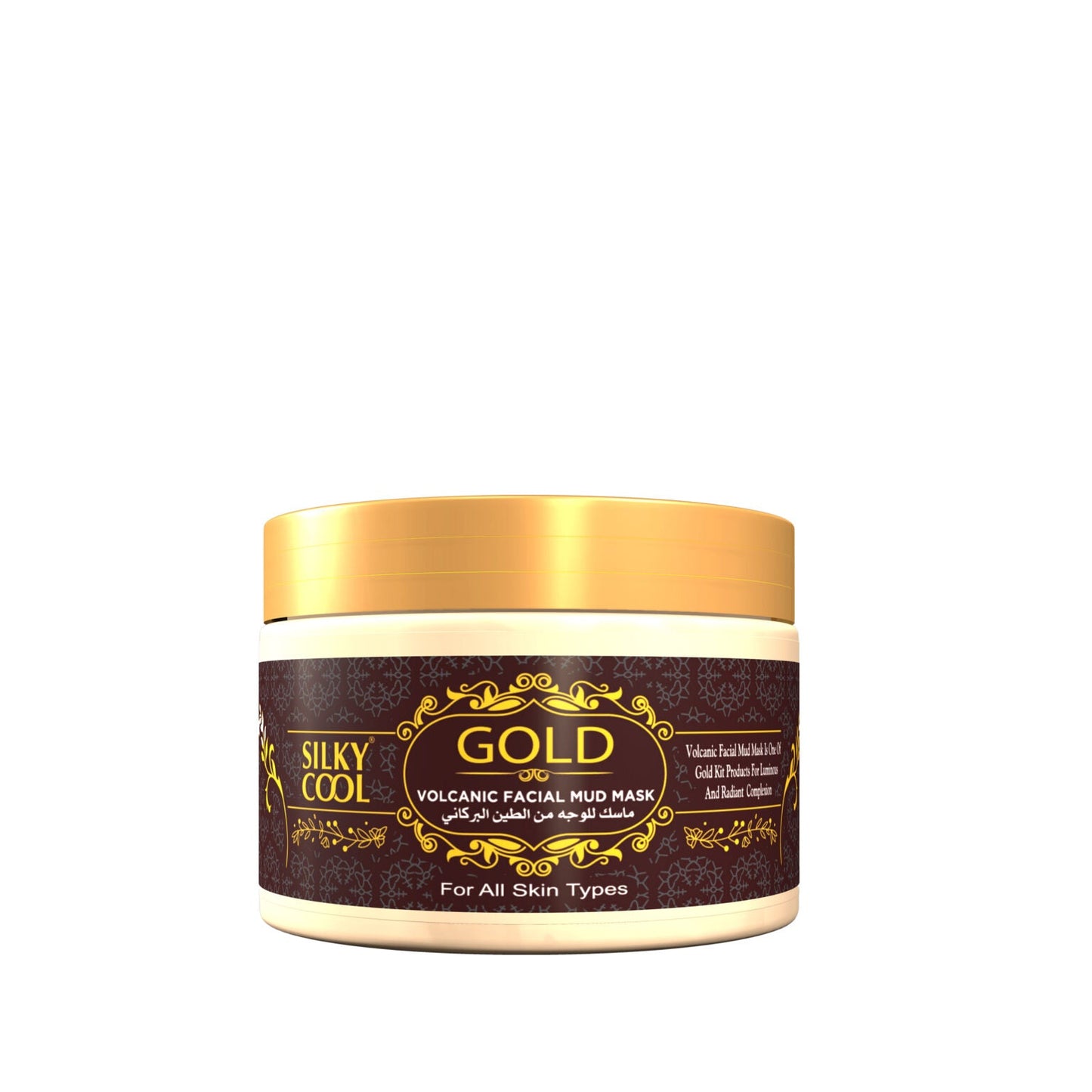 Silky Cool - Gold Facial Volcanic Mud Mask