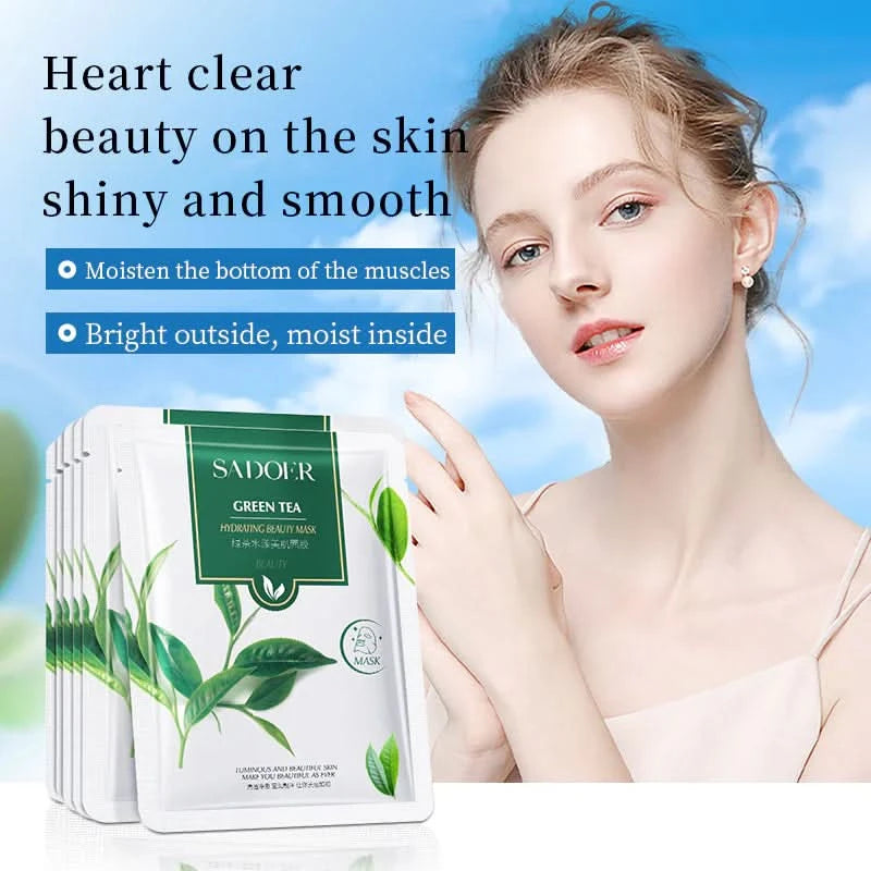 Sadoer Green Tea Face Mask 25G - 1 PC