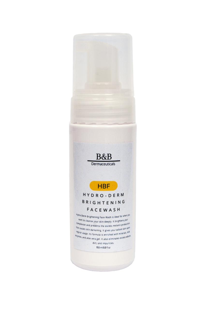 B&B Derma - Hydro-Derm Brightening Foaming Facewash