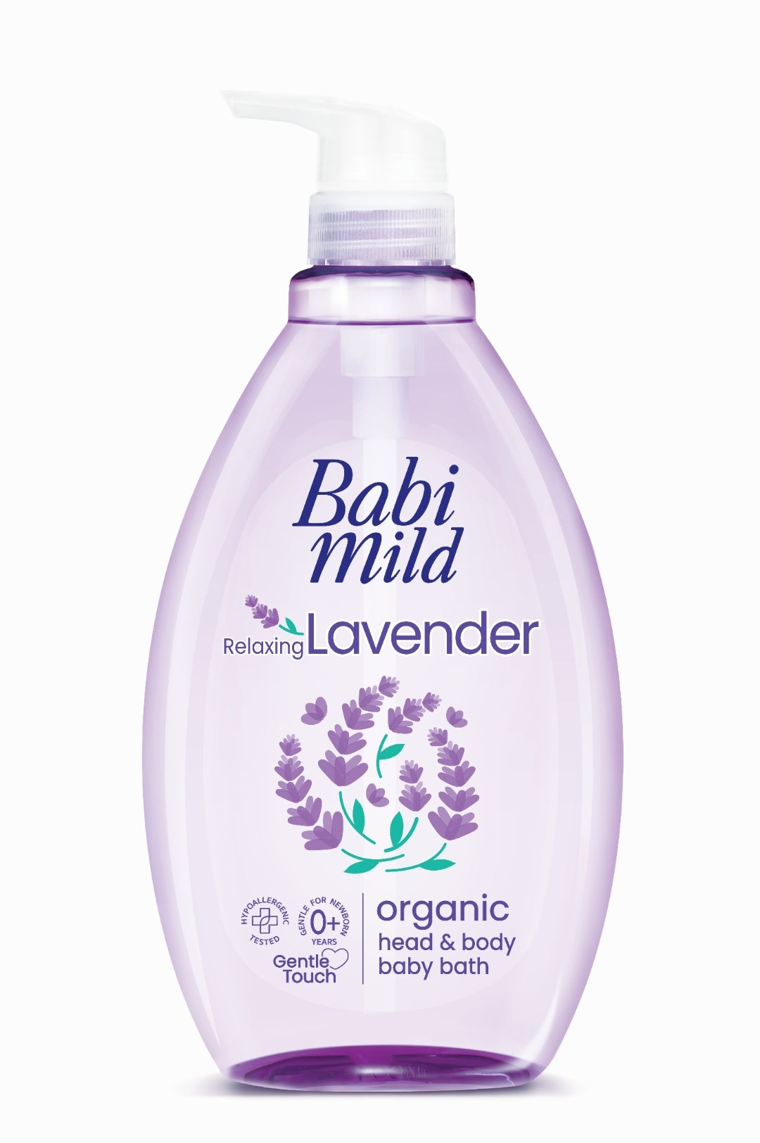Babi Mild - Head & Body Bath Relaxing Lavender Organic