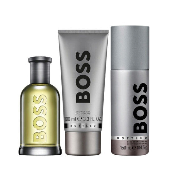Hugo Boss Men's Boss Bottled Gift Set Fragrances
