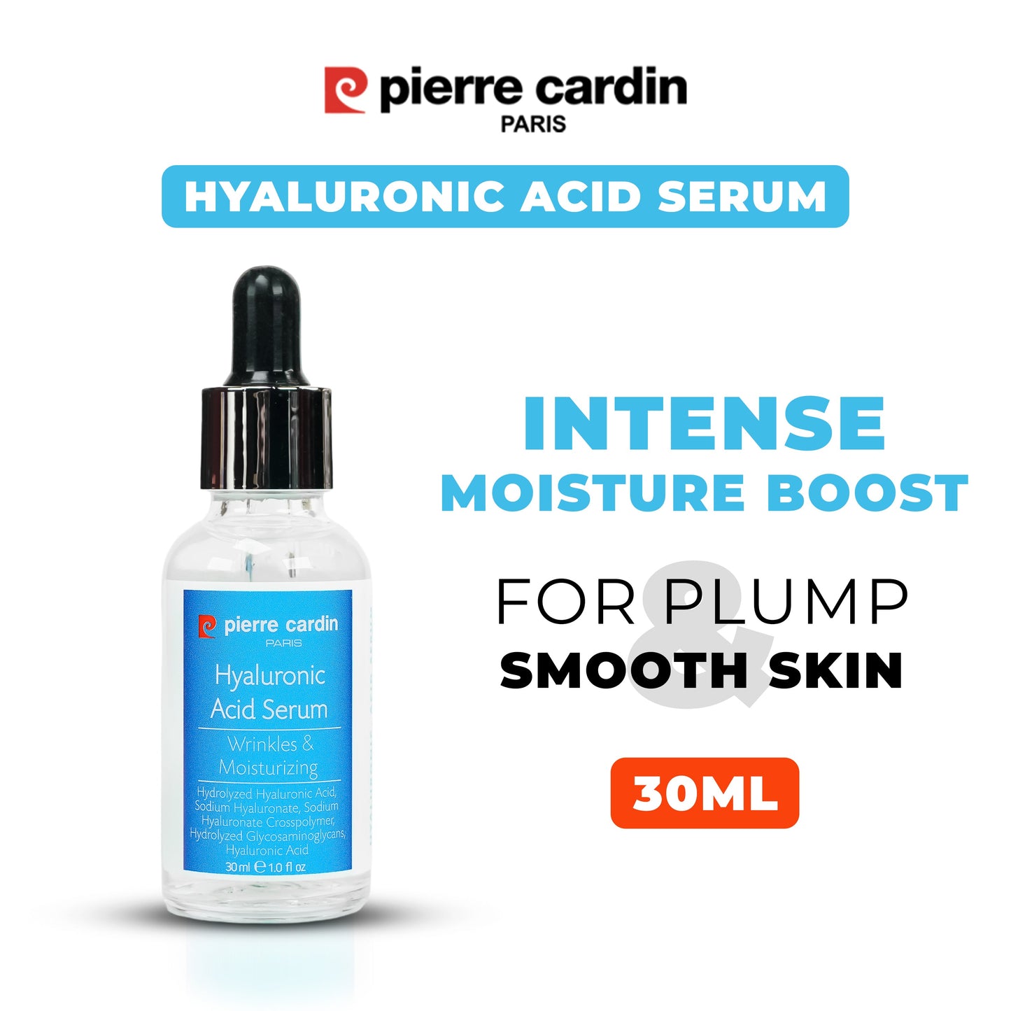 Pierre Cardin Paris - Hyaluronic Acid Serum 30ml