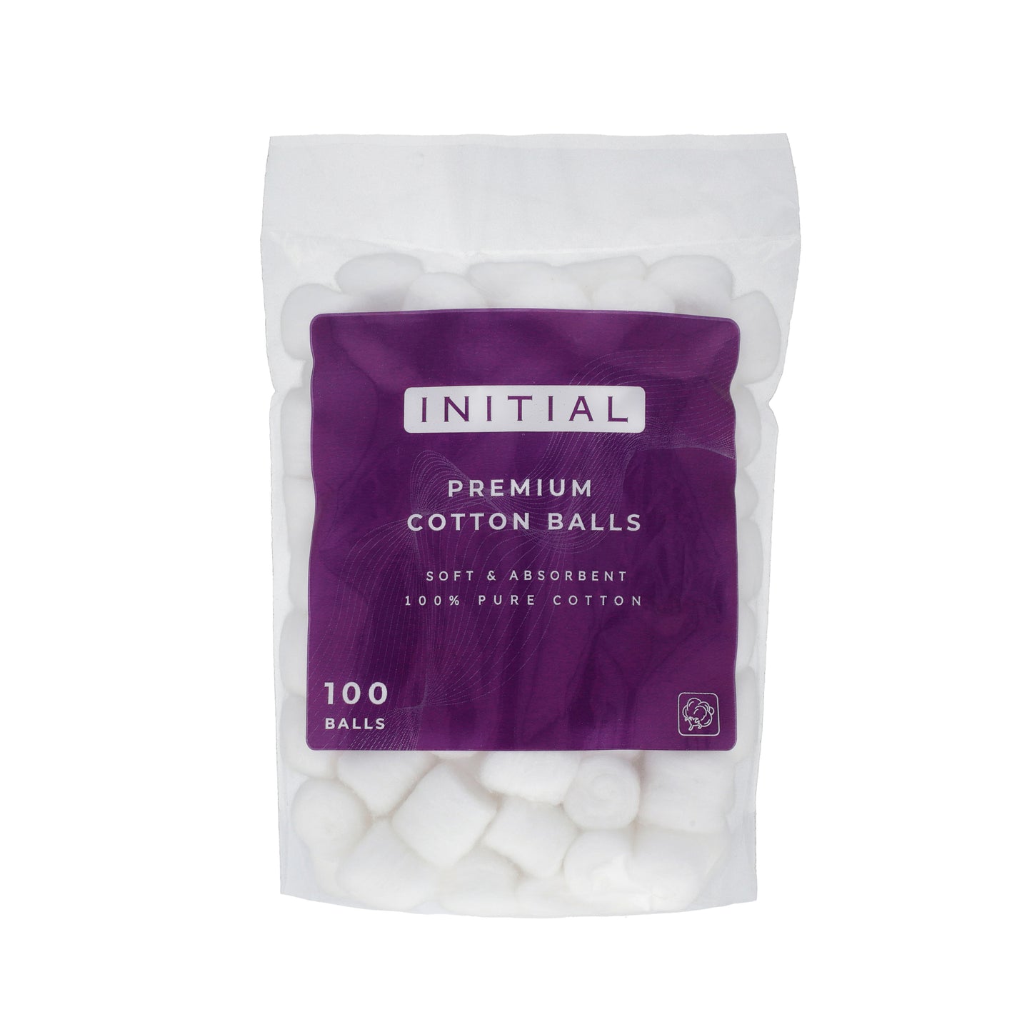 Initial Premium Cotton Balls (White)