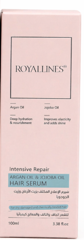 Royallines - Argan & Jojoba Internsive Repair Hair Serum 100Ml