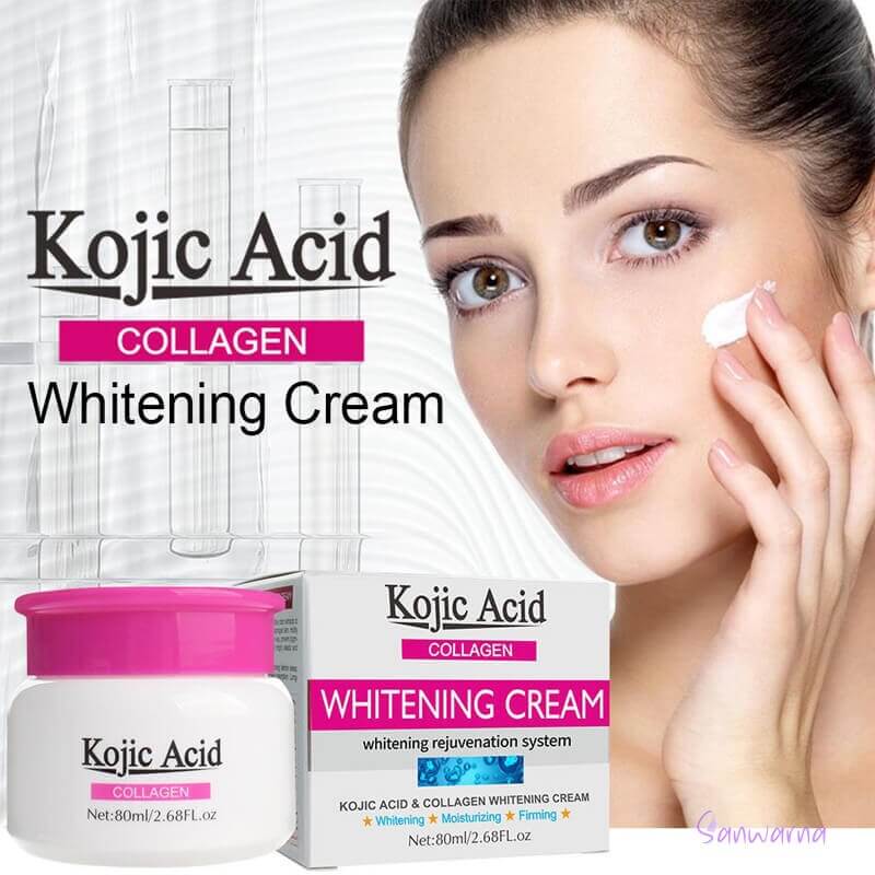 Guanjing Kojic Acid Collagen Whitening Cream 80Ml