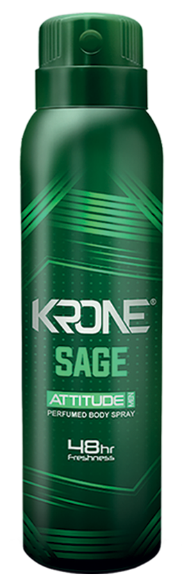 Krone Attitude Sage Body Spray 150ml